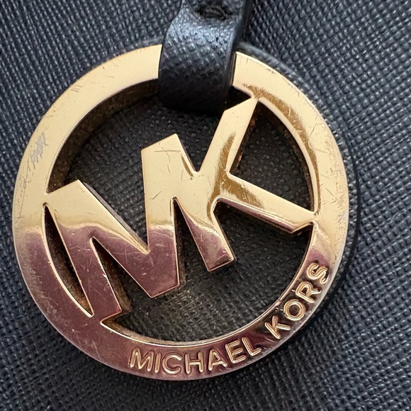 Michael Kors Charlotte Large Black Tote Bag - Picture 5 of 5